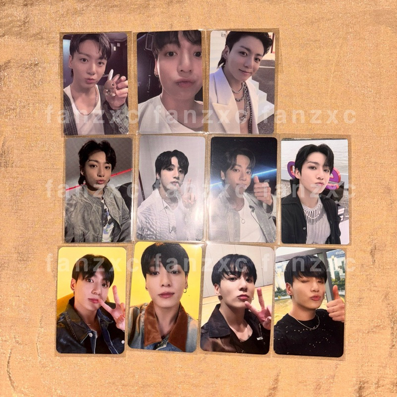 [READY STOCK] JUNGKOOK — GOLDEN Photocard — Lucky Draw (POWERSTATION PWS M2U SOUNDWAVE SW YETIMALL P