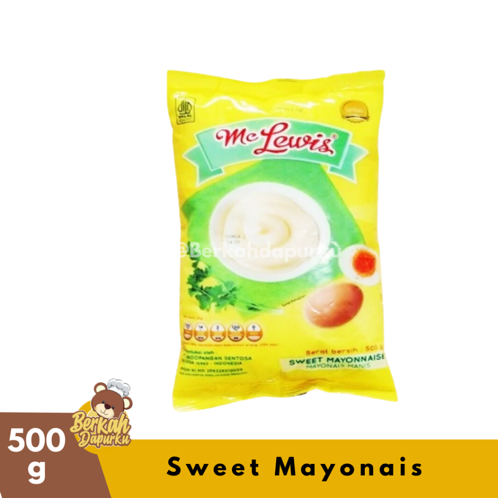 

Mc Lewis Mayo Sweet 500g Mayonnaise Manis