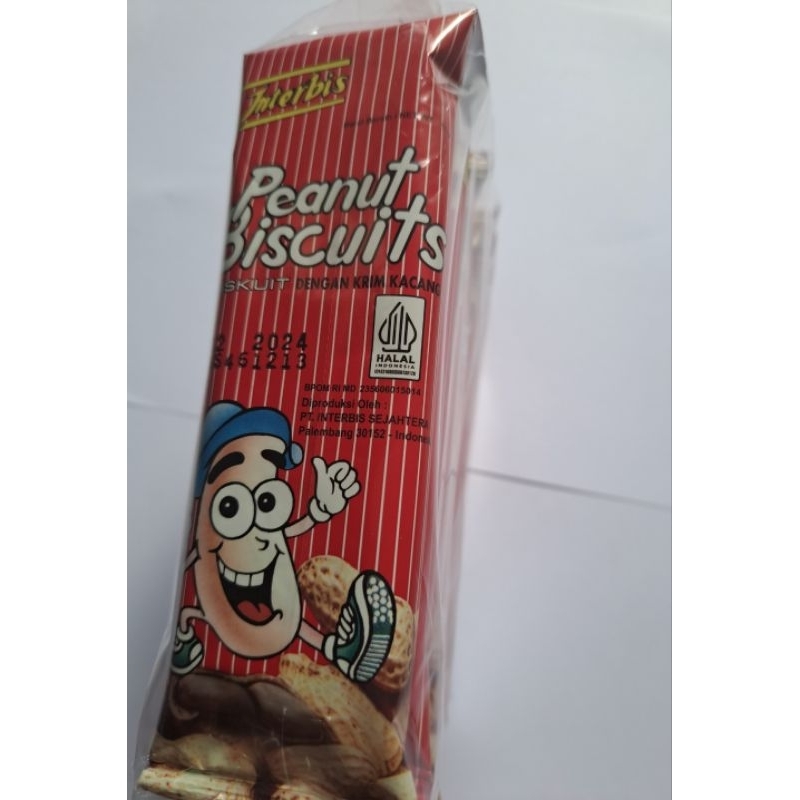 

interbis peanut biscuit isi 10