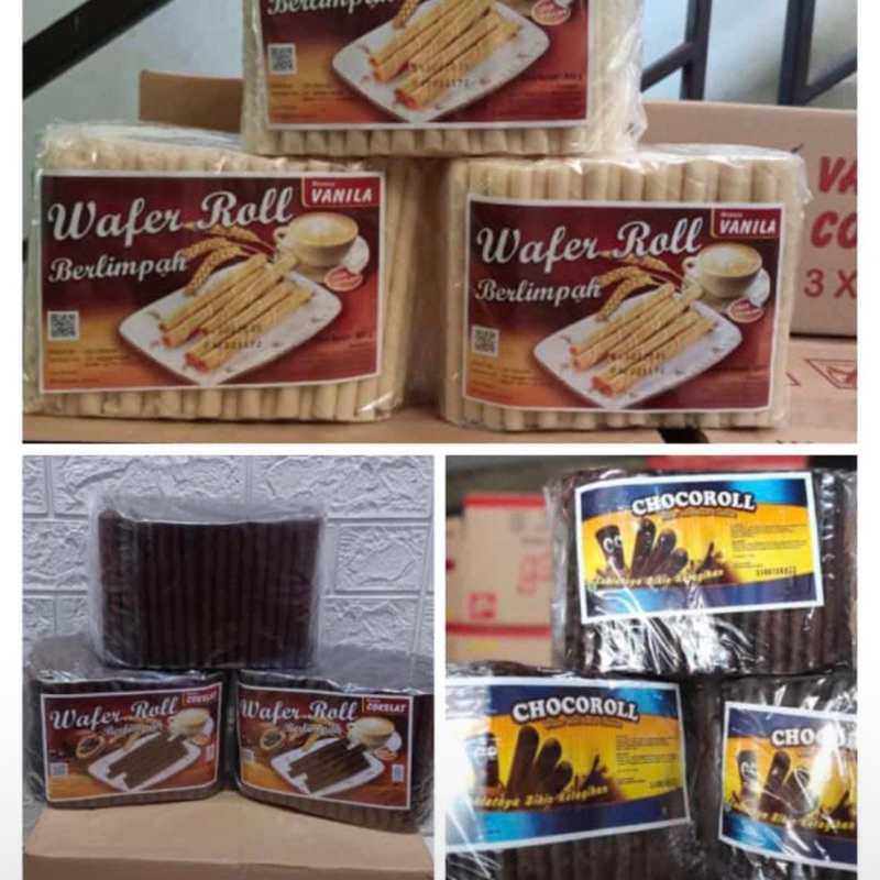 

chocorol dan wafer roll