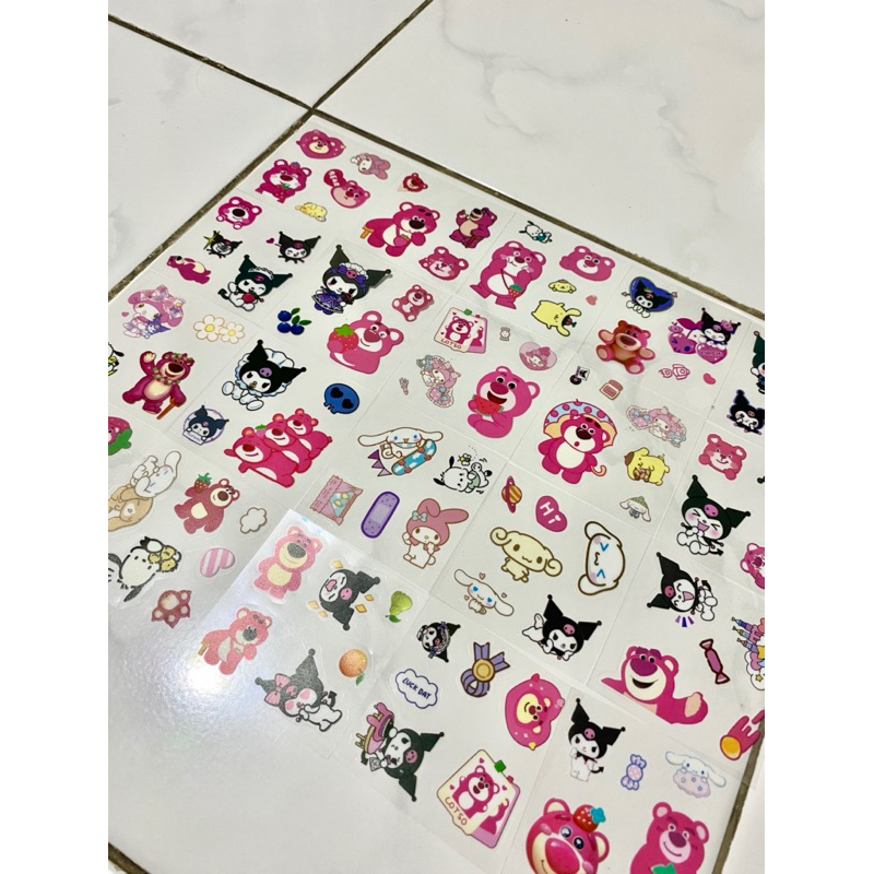 

STIKER LUCU MURAH | LOTSO AND SANRIO