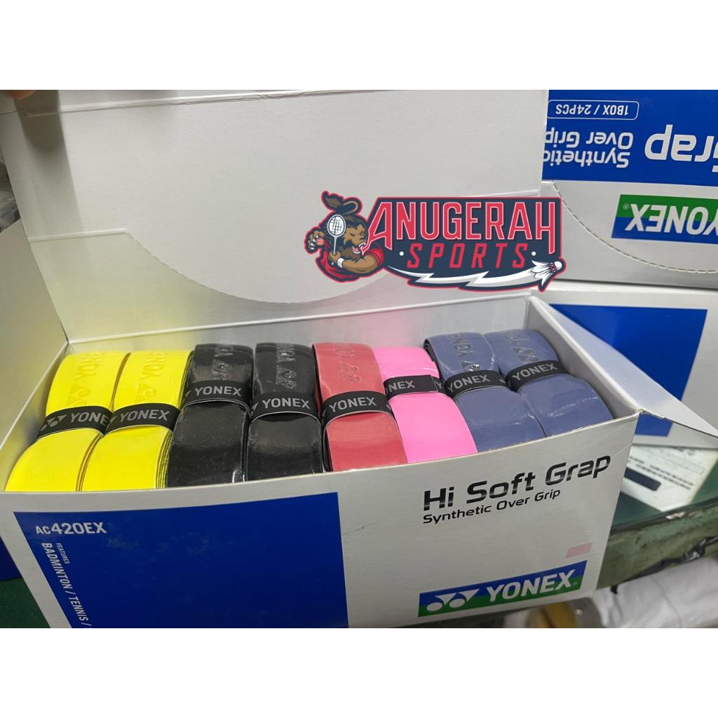 Over Grip Raket Badminton Yonex AC-420 EX / AC420EX / AC 420 EX ORIGINAL