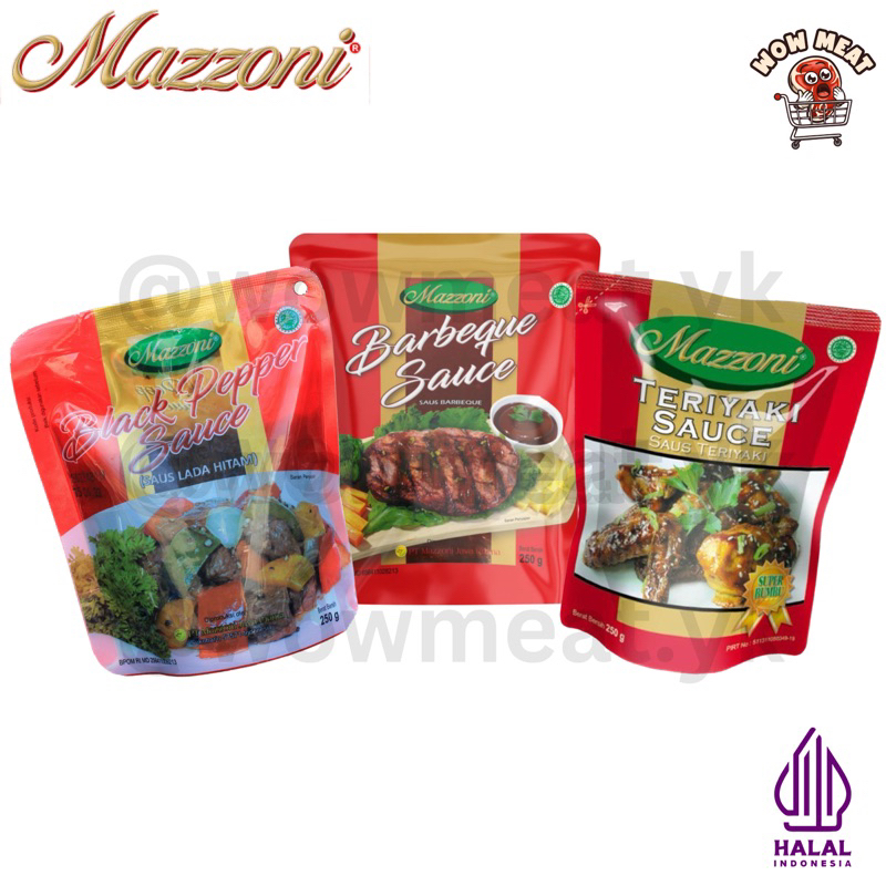 

Mazzoni Saus 250 gr Marinasi Daging