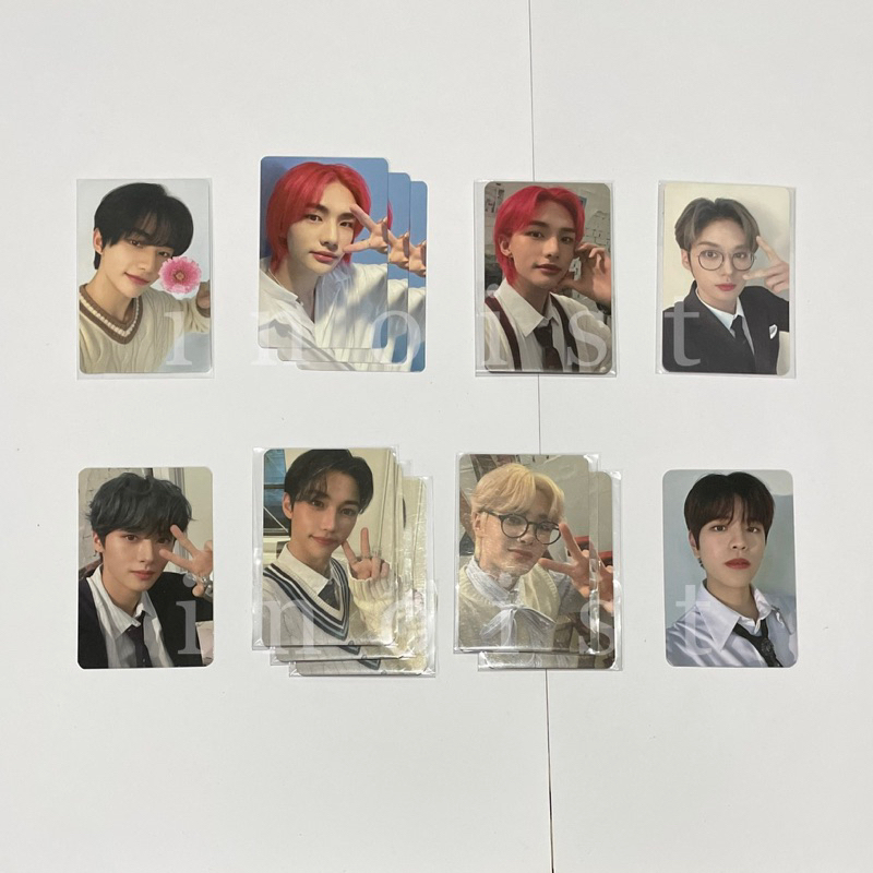 OFFICIAL PHOTOCARD NACIFIC STRAY KIDS ROUND R10 R11 R12 R13 R18 LEE KNOW HYUNJIN FELIX SEUNGMIN I.N