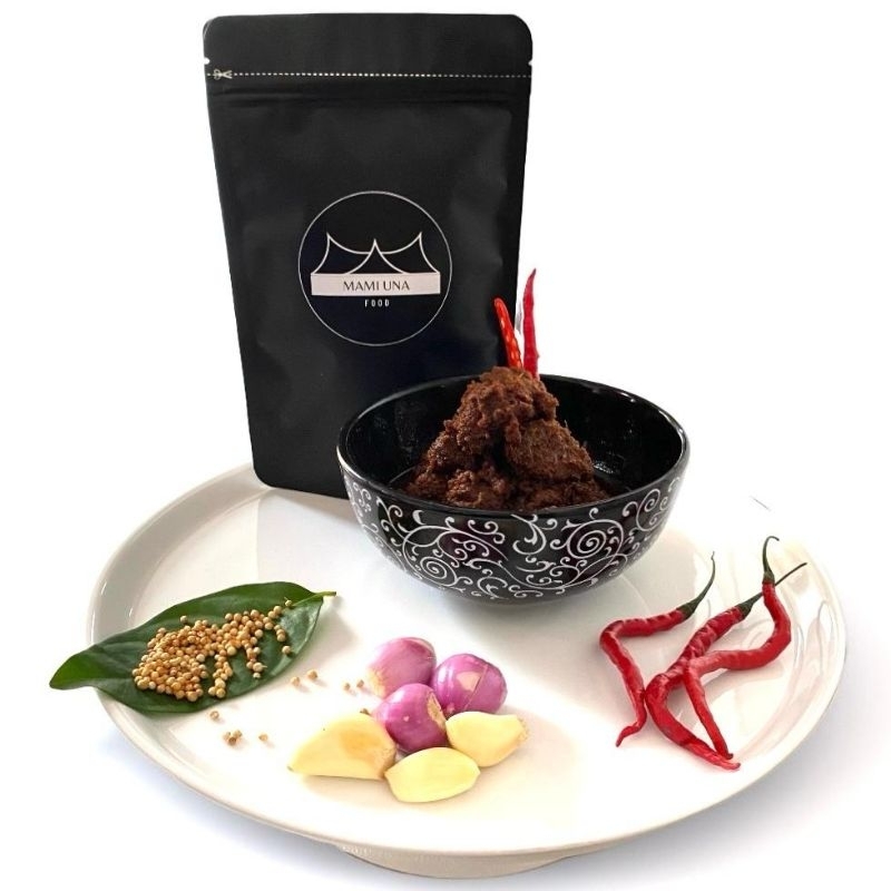 

Rendang Mami Una 250gr - Rendang Daging Sapi Asli Padang Siap Saji