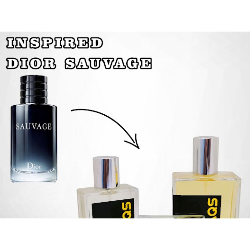 parfum refill pria 30 ml wangi fresh seharian searah dior sauvage Cocok untuk outdoor