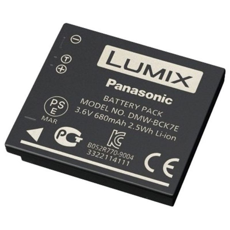 Baterai Panasonic DMW-BCK7e / NCA-YN101h  ( DMC-FX77, FX78, fX80, FS40, FS41, FS45, SZ5, SZ7