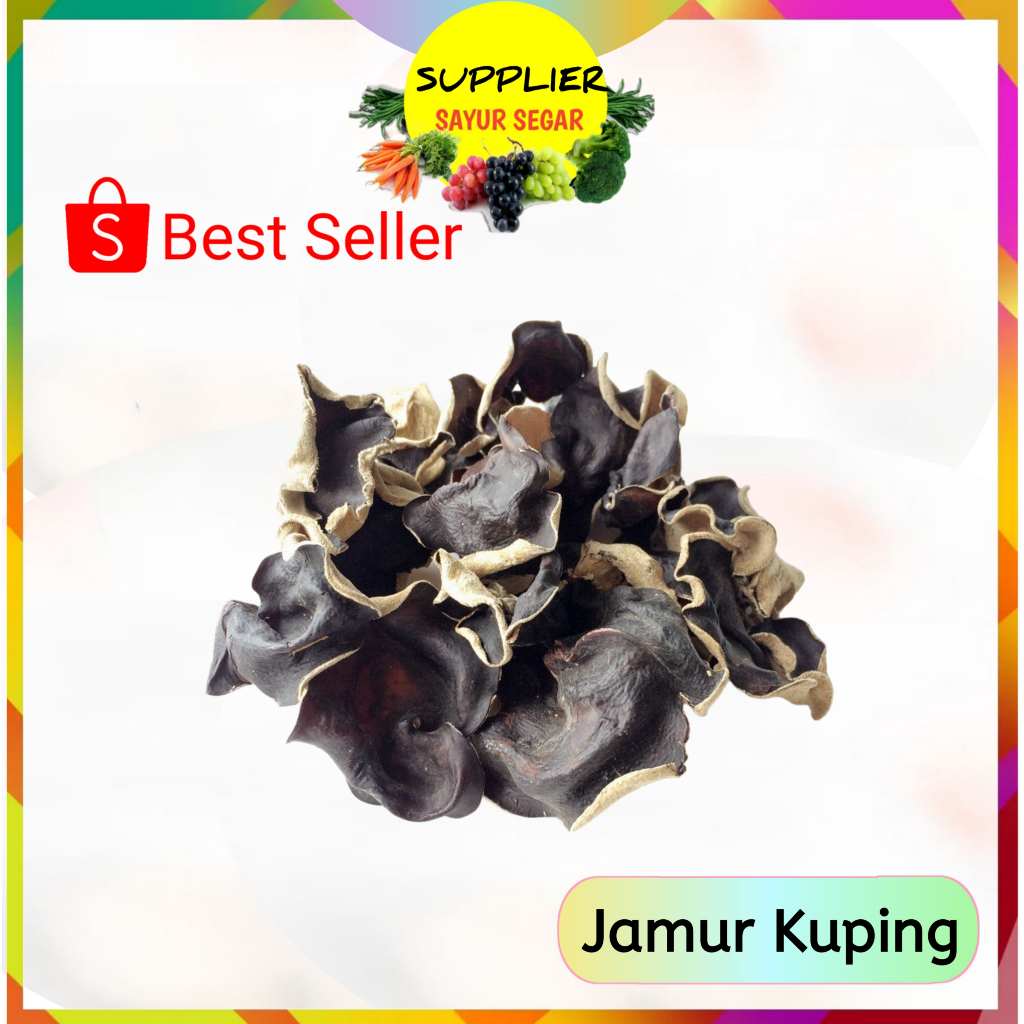 

Jamur Kuping Kering 100 Gram - Palembang