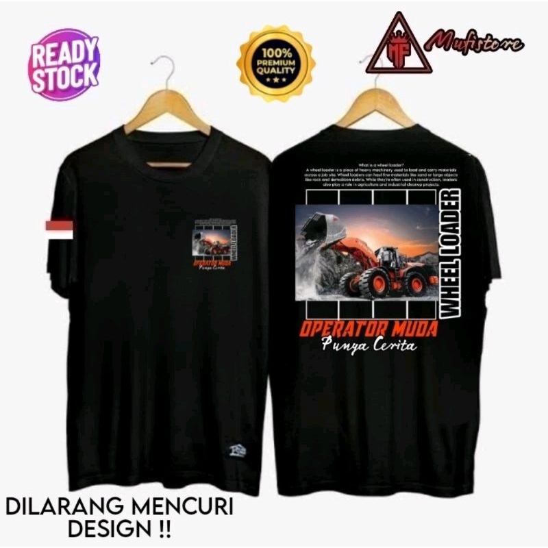 KAOS OPERATOR MUDA WHELL LOADER//OPERATOR MUDA PUNYA CERITA