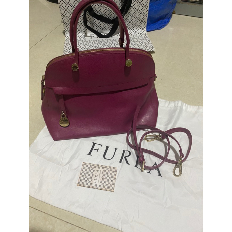 Furla Piper Medium -Lampone
