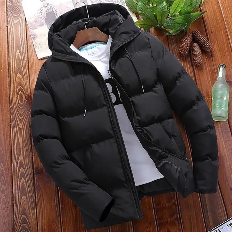 jaket winter pria jaket Hoodie pria jaket musim dingin pria long coat pria