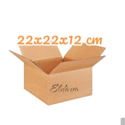 

Kardus packaging kecil 22x22x12 cm dus box packaging