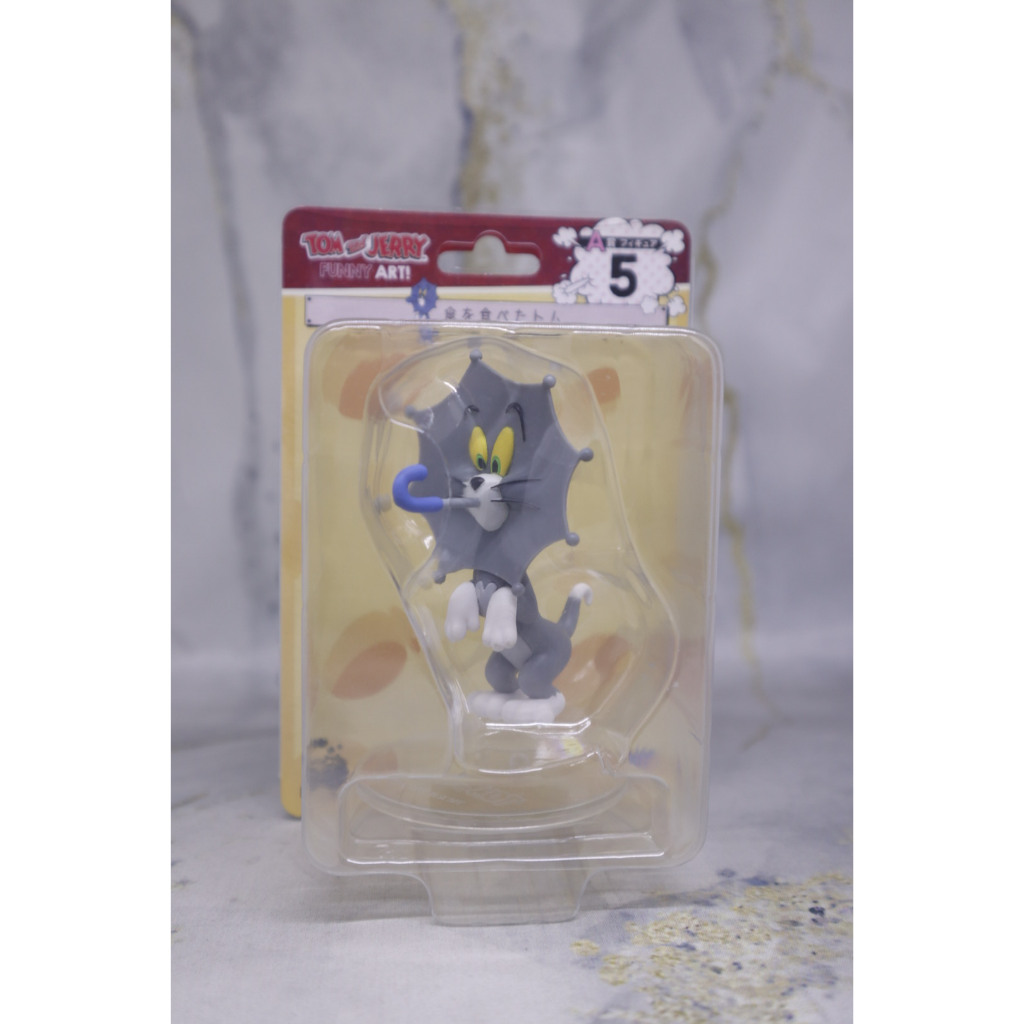 happy kuji TOM and JERRY FUNNY ART figure japan