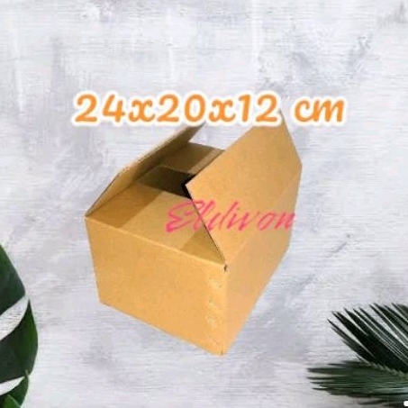 

Kardus box 24x20x12 cm kedus packaging recycle