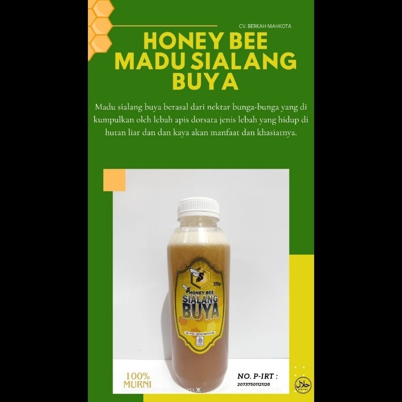 

Madu Sialang Buya / Madu Murni/ Madu Liar /600gr