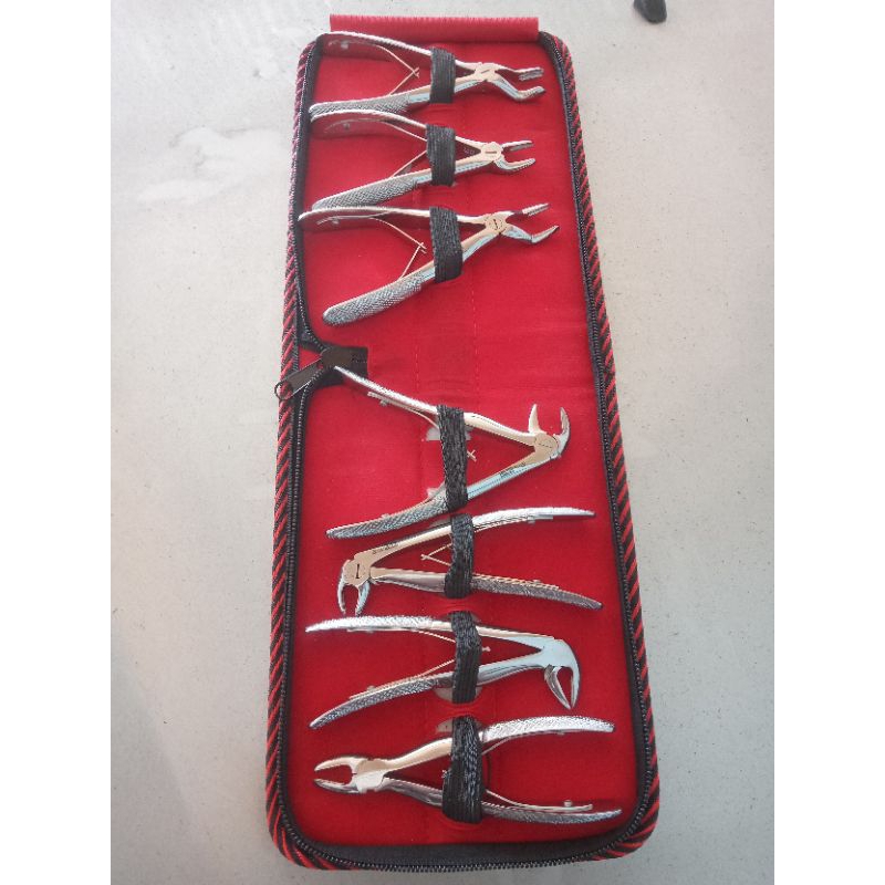 tang cabut gigi anak set (7pcs) merek onemed produk 100%asli