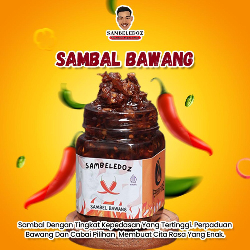 

Sambeledoz - Sambal Bawang Sambel Fresh dengan Kemasan 150 gram Best Seller