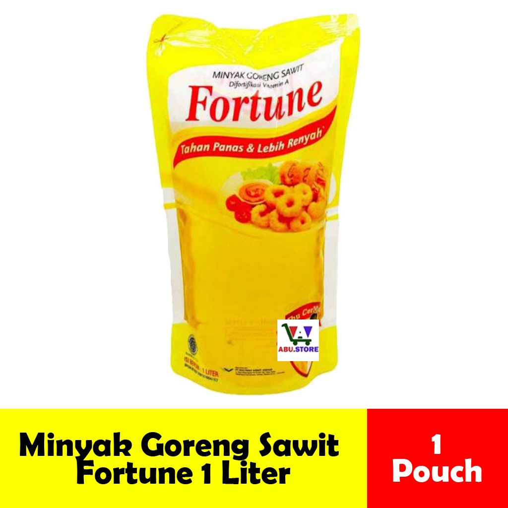 

Minyak Goreng Sawit Fortune 1 liter Kemasan Pouch