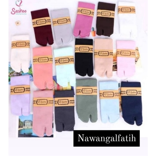Promo IdGg5G ORIGINAL Kaos Kaki Sashee Jempol Polos sebetis