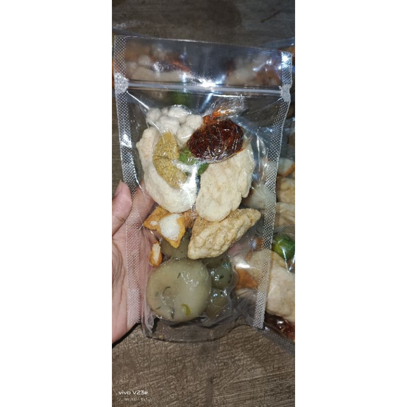 

Baso aci ayam suwir kemasan vacum