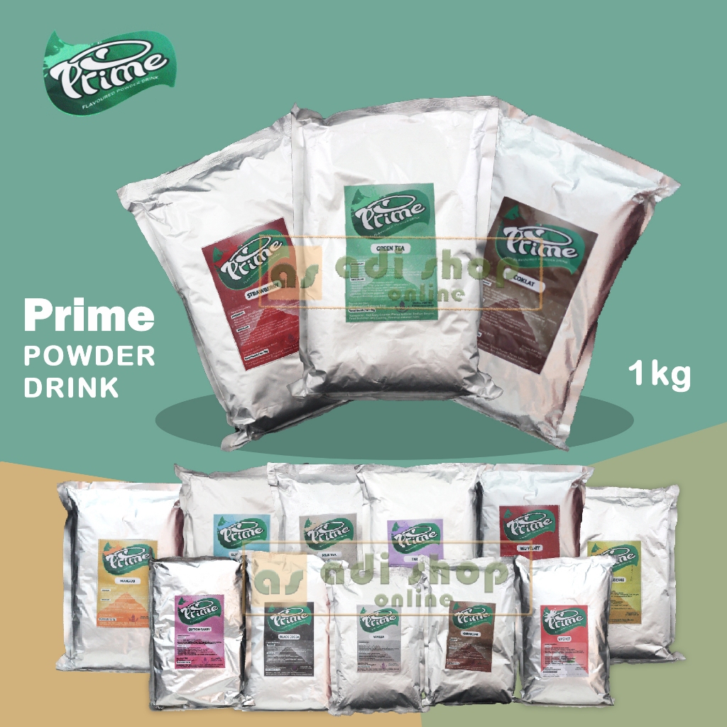 

Powder Drink Serbuk Minuman Prime Aneka Rasa (Tanpa Gula) 1kg