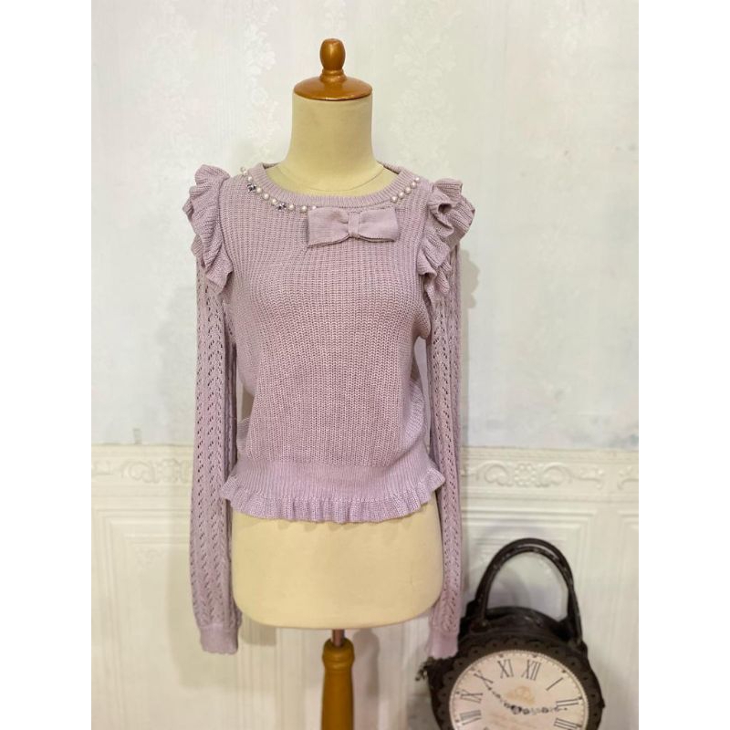 axes femme knit / top sweater kawaii axes femme