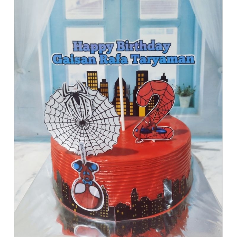 

kue ulang tahun cars,spiderman,captain america dll