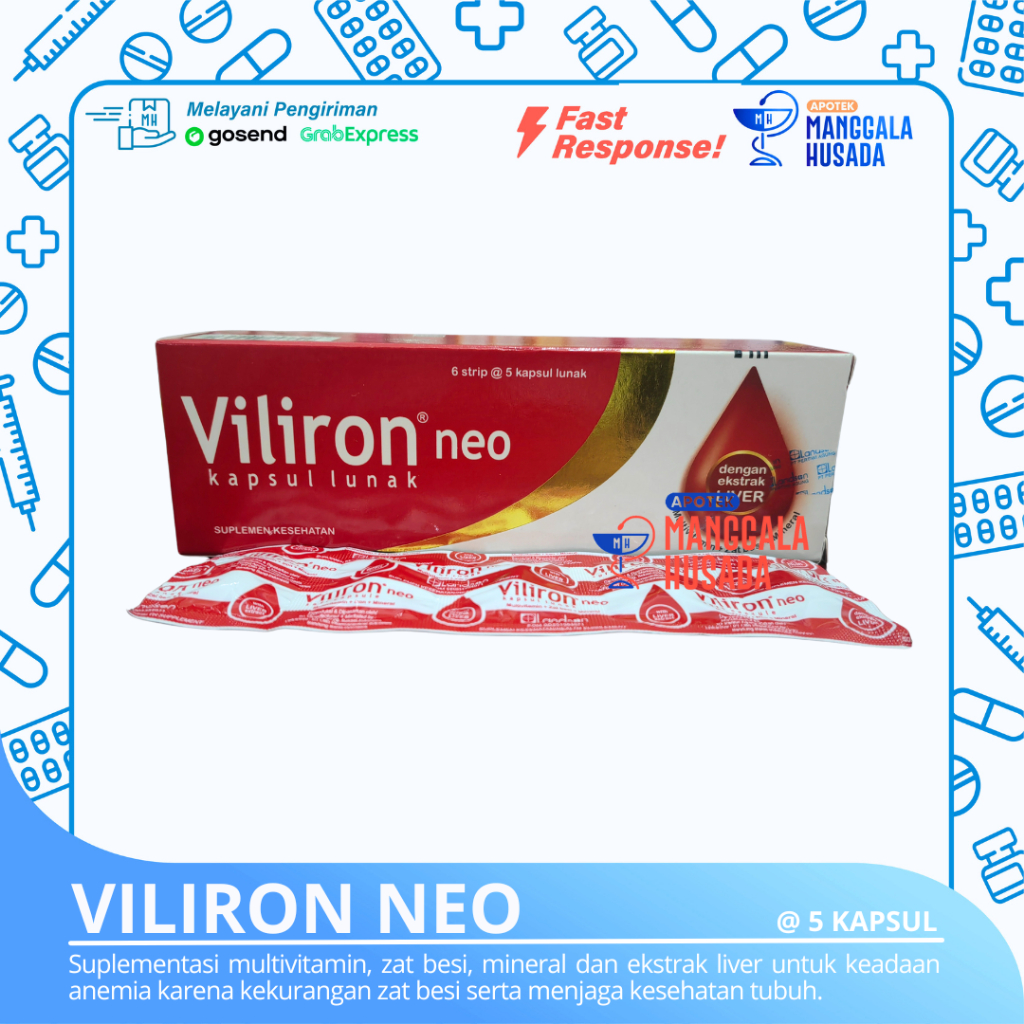 VILIRON NEO PER STRIP @ 5 KAPSUL LUNAK