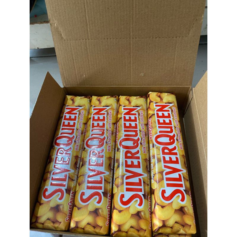 

Silverqueen Cashew Almond 58 gram Coklat buy1 get1 Promo