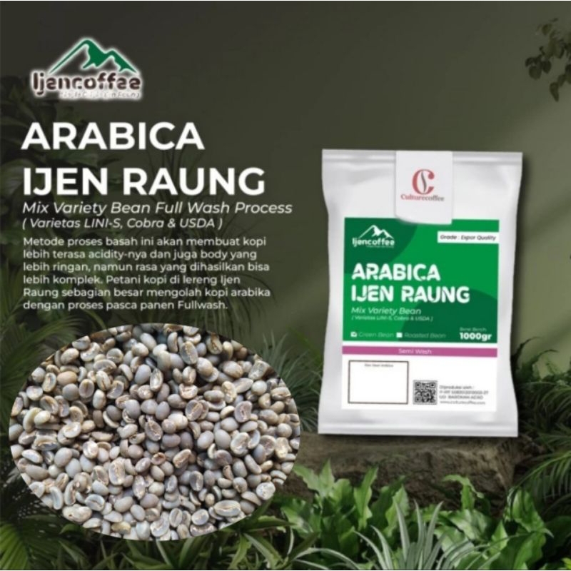 

Greenbean Arabika Ijen Semiwash 1kg G.1