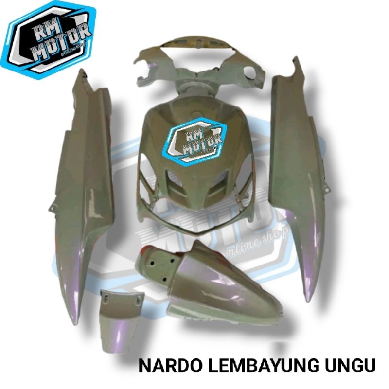 Full body halus Mio Smile NARDO Lembayung Ungu ( Bisa request semua Warna ) / Body halus Mio smile k