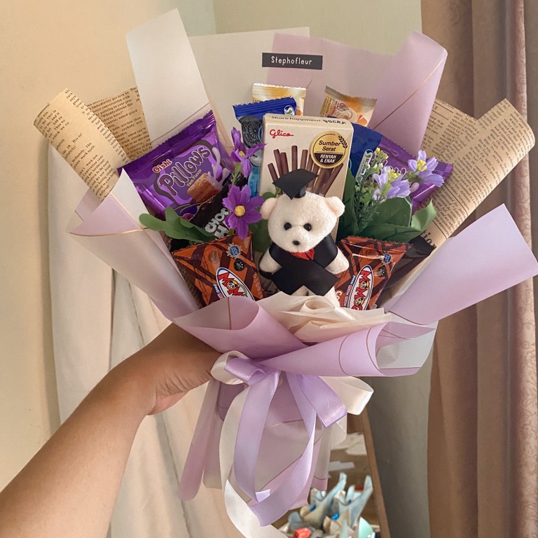 

ORIGINAL paket buket snack medium murah