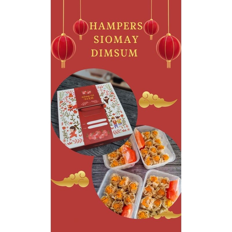 

HAMPERS EDISI IMLEK ISI SIOMAY DIMSUM AYAM(25PCS SUDAH TERMASUK SAUS COCOLAN