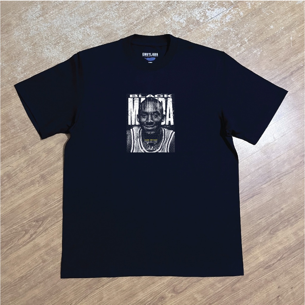 Kobe Bryant Rookie Season Tshirt Heavyweight Cotton Combed 16s Kaos NBA Vintage Bootleg