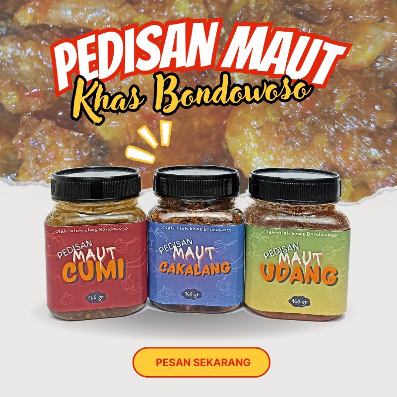 

SAMBAL CUMI, UDANG DAN CAKALANG 160gr