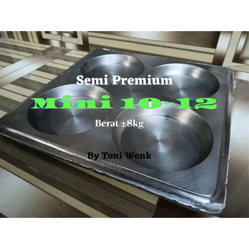 Loyang martabak mini 4 lubang uk.10-12