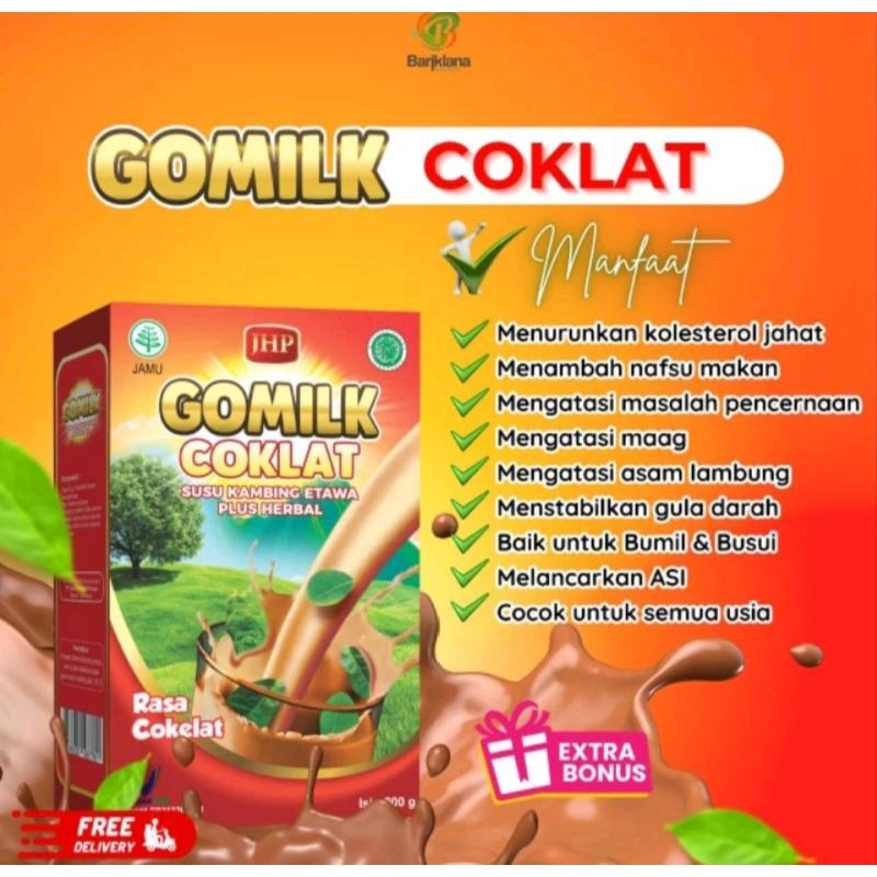 

GOMILK SUSU KAMBING ETAWA RASA COKLAT 200GRAM