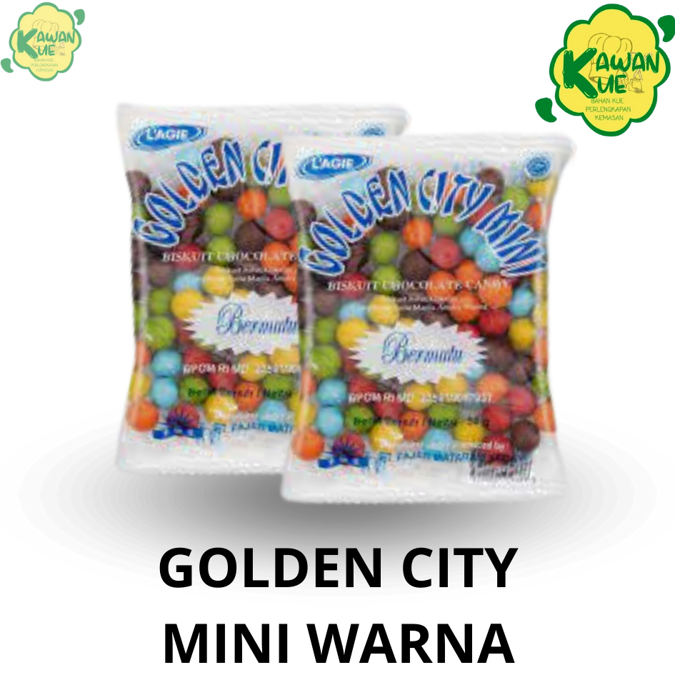 

GOLDEN CITY MINI WARNA WARNI - CITY BALL