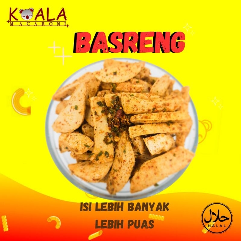 

KOALA MACARONI BASRENG STICK VIRAL BASRENG PEDAS DAUN JERUK GURIH/