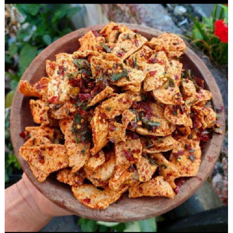 

kripik basreng kriuk dakbo