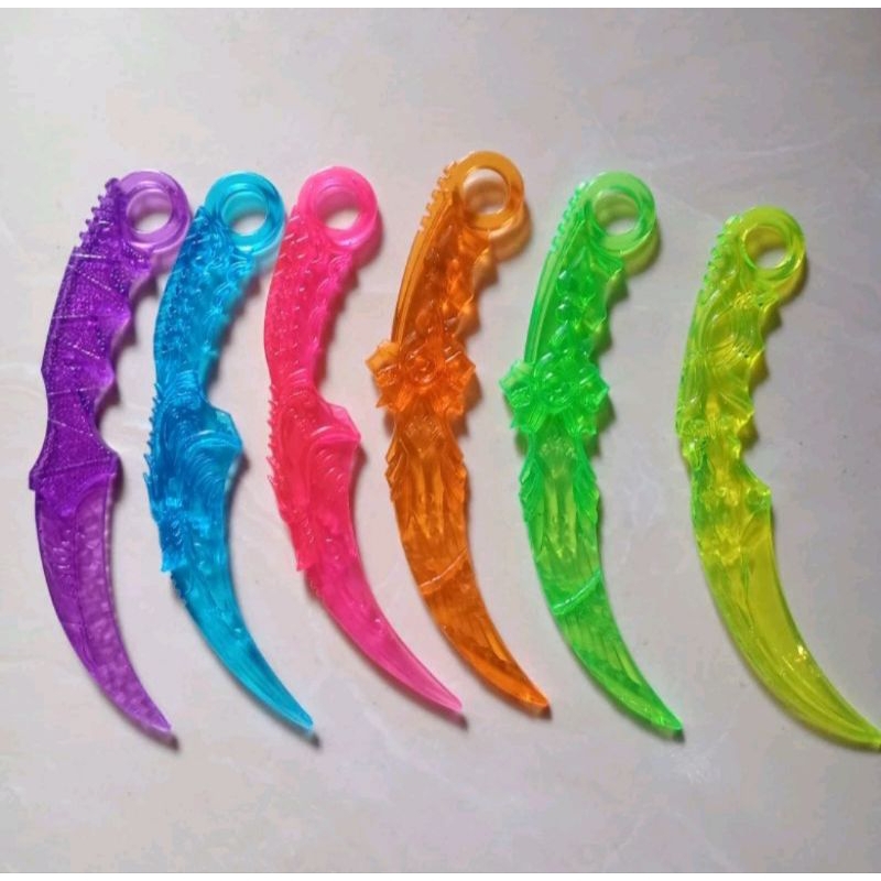 1 PCS MAINAN KARAMBIT BESAR SENJATA NARUTO / NINJA