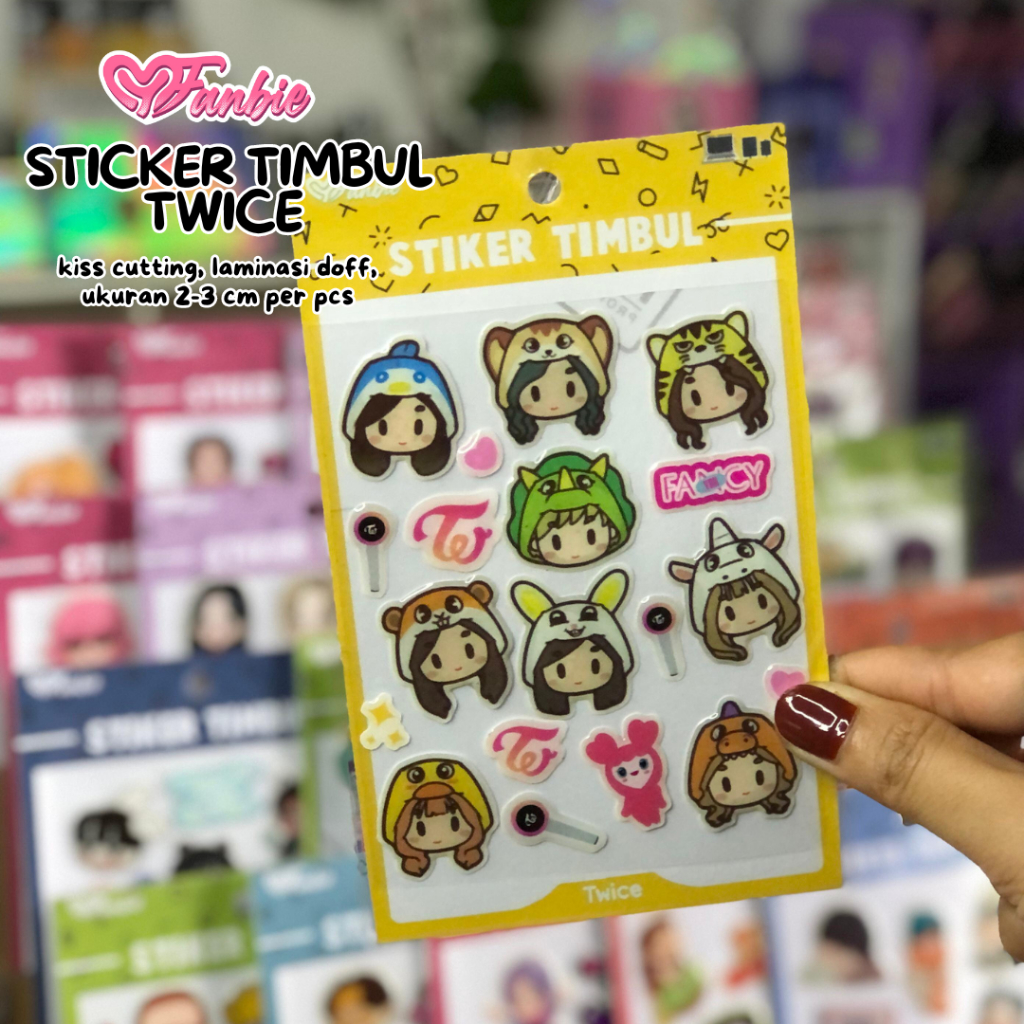 

[COD] STIKER TIMBUL TWICE CHIBI | STICKER TWICE CUTE