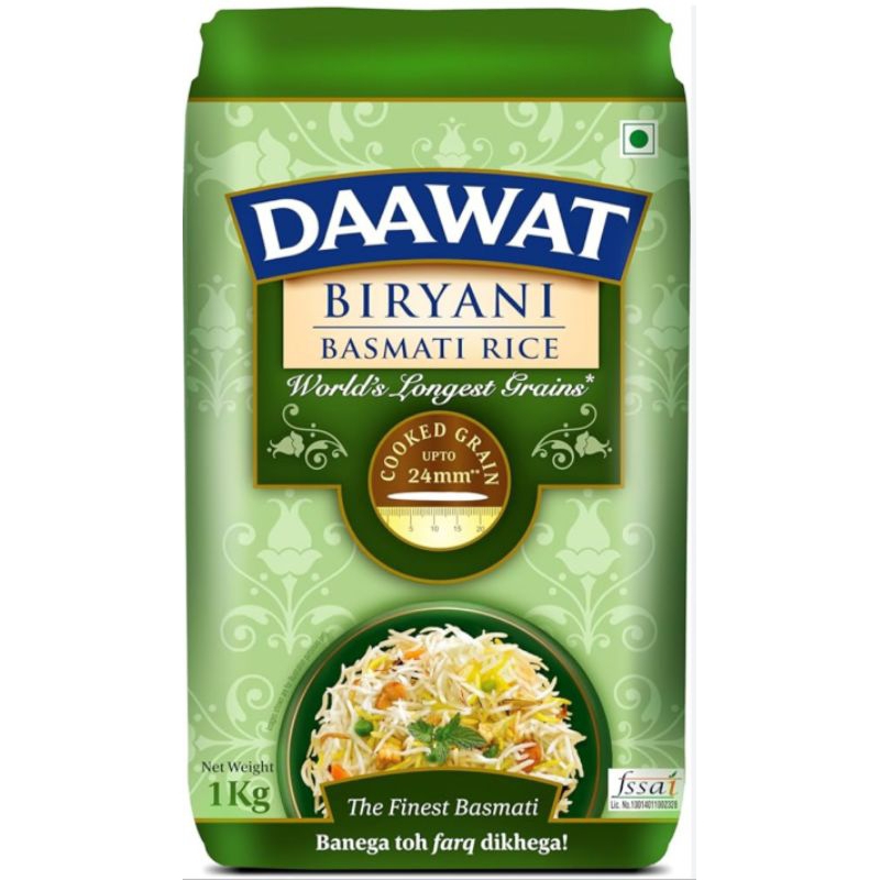 

Daawat Biryani Basmati 1kg