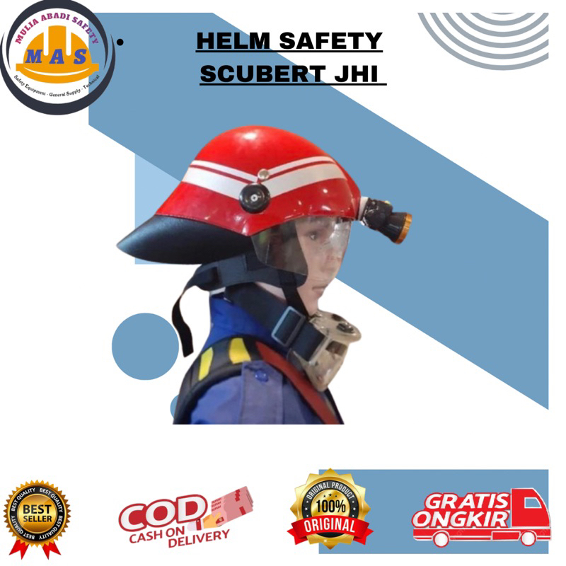 HELM SAFETY SCUBERT JHI Original / Helm Safety JHI / Helm Safety Pemadam