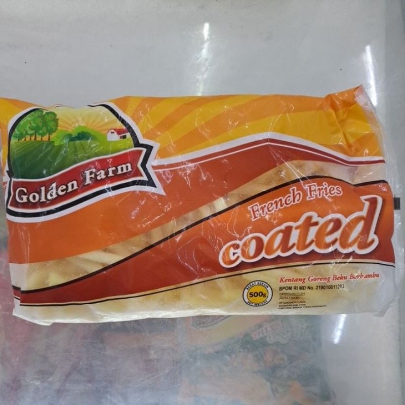 

GOLDEN FARM FRENCH FRIES COATED 500GRM