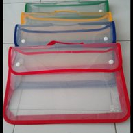 

(1 PACK/10PCS) MAP GANTUNG SCHOOL BAG / MAP ZIPPER 2 KANCING TEBAL