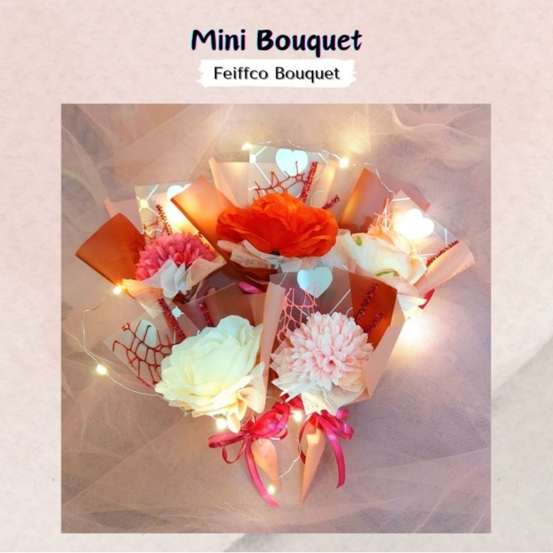 

Mini Bouquet / Bouquet Bunga / Bouquet Wisuda / Bouquet Ulang Tahun