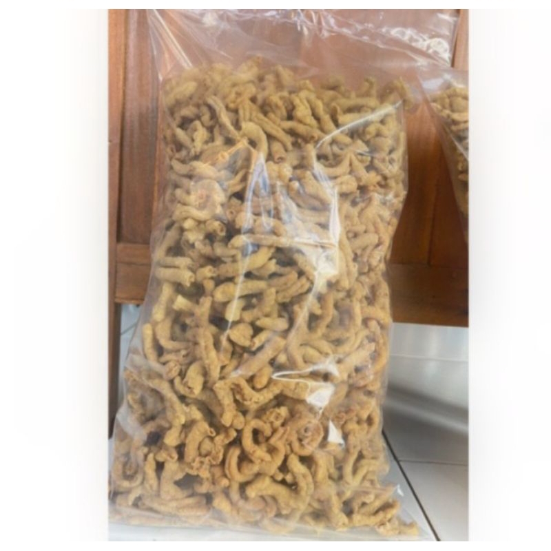 

(TERMURAH) KERIPIK USUS CRISPY ORIGINAL 500grm + Bable