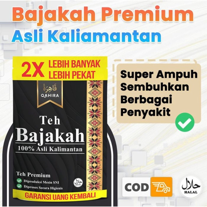 Teh Bajakah Qahira Kalimantan Obat Bajakah Asli Original Teh Celup Bajakah Akar Bajakah Kayu Bajakah