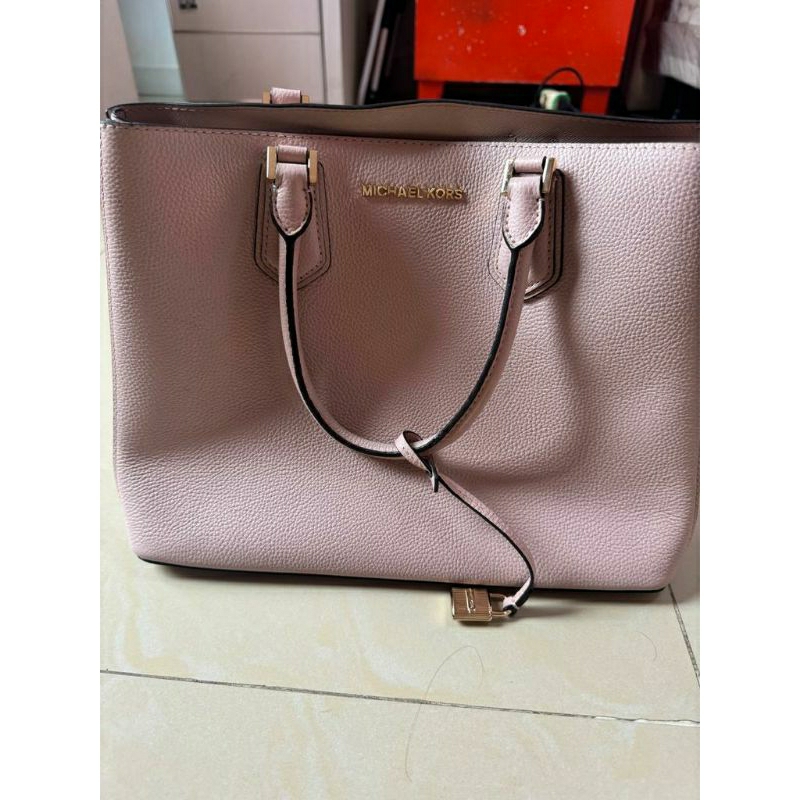 Prelove Tas MK ori warna pink